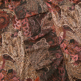 Retro Smocked Lace Suspenders Slim Dress