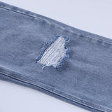 Sexy Tattered Denim Pants
