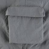 Low-rise Straight-leg Multi-pocket Overalls Pants