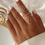 Retro Snake Shape Rings