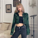 Green Short Frock Jacket