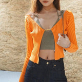 Long Sleeve Slim Navel Top