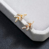 Leaf Stud Earrings