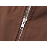 Fake Two-piece Lamb Wool Casual Jacket