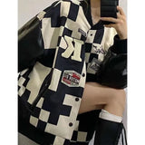 Hip-hop Long-sleeved Baseball Uniform Jacket