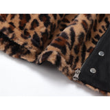 Warm Double-sided Leopard Print Jacket