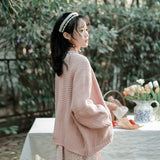 Soft Milk Sweater Coat Cardigan