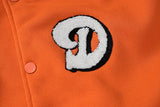 Orange Baseball Jacket