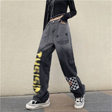 Trendy Harajuku Gradient Jeans