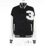 PU Stitching Baseball Jacket