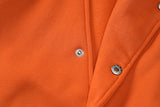 Orange Baseball Jacket
