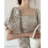 New Thin Square Collar Shorts