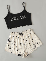 Star Dream Vest Shorts Home Service Set