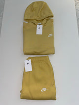 Ensemble nike fleece jaune vif