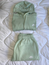 Ensemble Nike fleece menthe 🍀