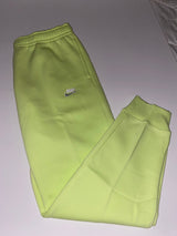 Jogging nike vert lime