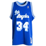 Shaquille O'Neal Los Angeles Lakers 1996-97 Hardwood Classics Player Jersey - Royal