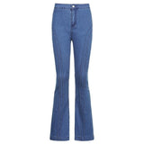 HEATHER LIGHT WASH FLARE JEANS