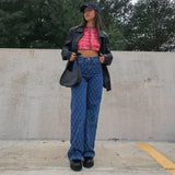 MILLIE DISTRESSED DIAMOND JEANS