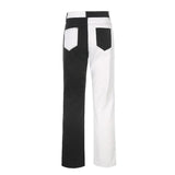 BONNIE MONOCHROME SPLICE JEANS