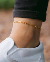 CHAÎNE DE CHEVILLE À MAILLONS