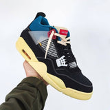 Air Jordan 4 Retro Union Off Noir