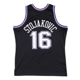 Peja Stojakovic Sacramento Kings Hardwood Classics Throwback Swingman Jersey