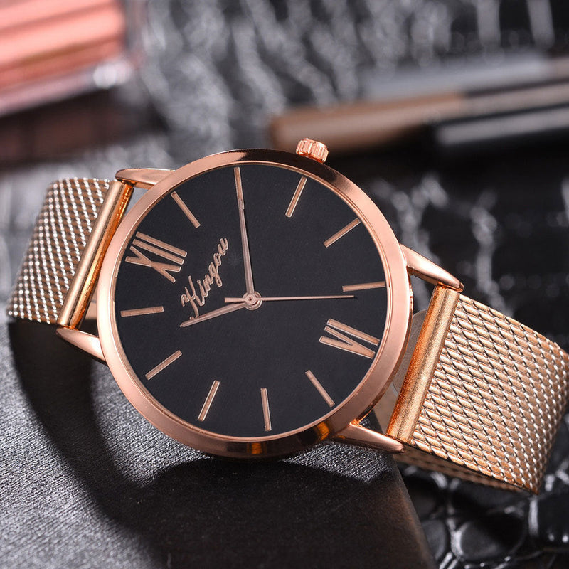 Simple Ladies Mesh Strap Watch
