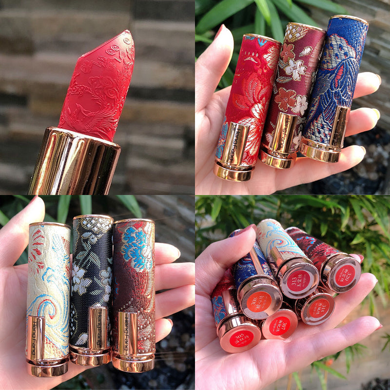 Carved Lipstick Set