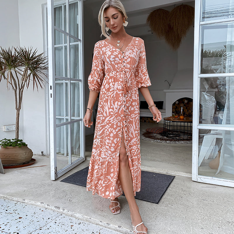 Slim And Western Style Jumpsuit