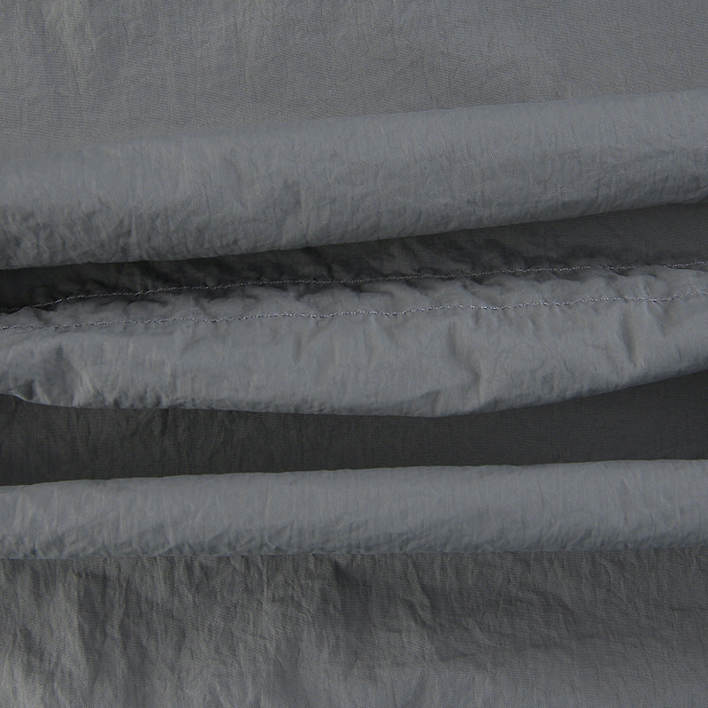 Low-rise Straight-leg Multi-pocket Overalls Pants