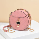 Ladies Small Round Bag Shoulder Messenger Bag