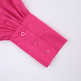 Mid-length Long-sleeved Dress