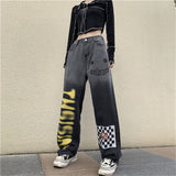 Trendy Harajuku Gradient Jeans