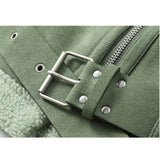 Loose Thermal Locomotive Long Sleeve Jacket