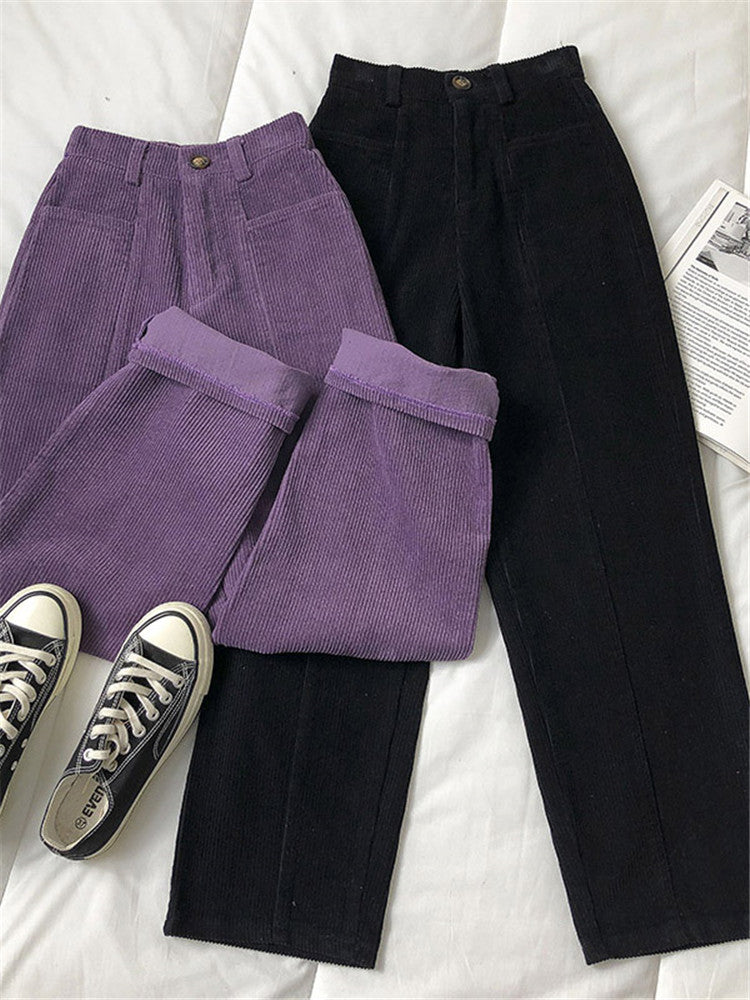 Autumn Japanese College Style Pant