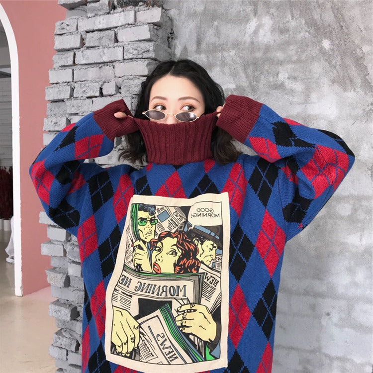 Harajuku Japanese Retro Sweater