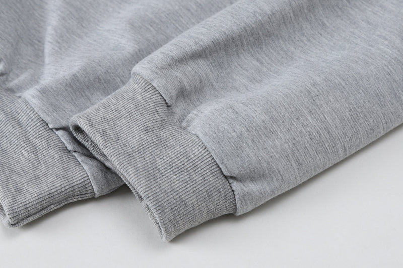 Grey V-neck Sweatshirt