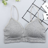 Seamless bra strapless tube top