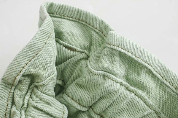 style high waist casual shorts