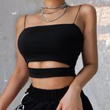 Hollow Halter Camisole