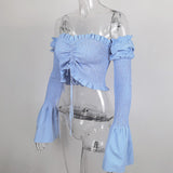 Spring wrinkled shirt