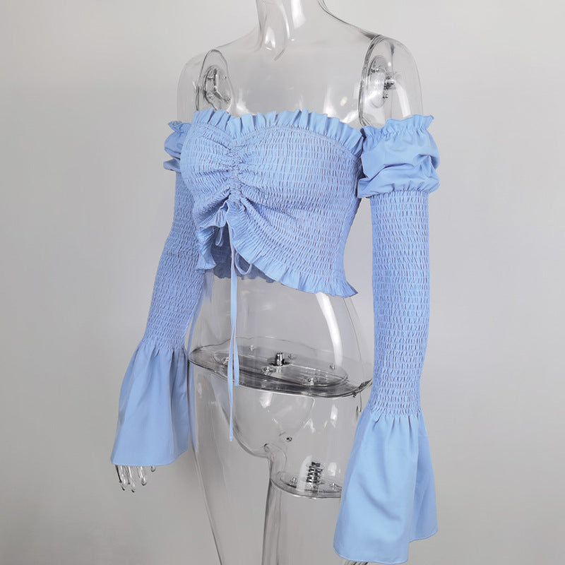 Spring wrinkled shirt