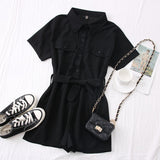 Short Sleeve Jumpsuit