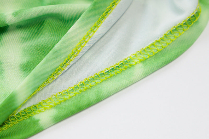 Sleeveless Green top