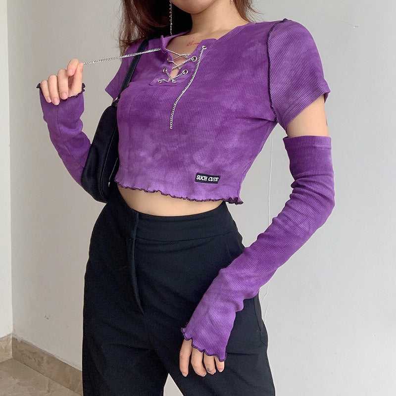 Sense Chain-cut T-shirt