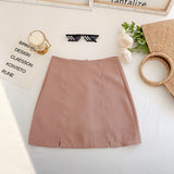 High waist hip skirt