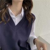 Knitted Waistcoat Sweater