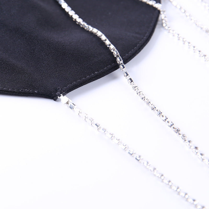 Sexy Lady Style Body Shaping Temperament Base Wrap Top