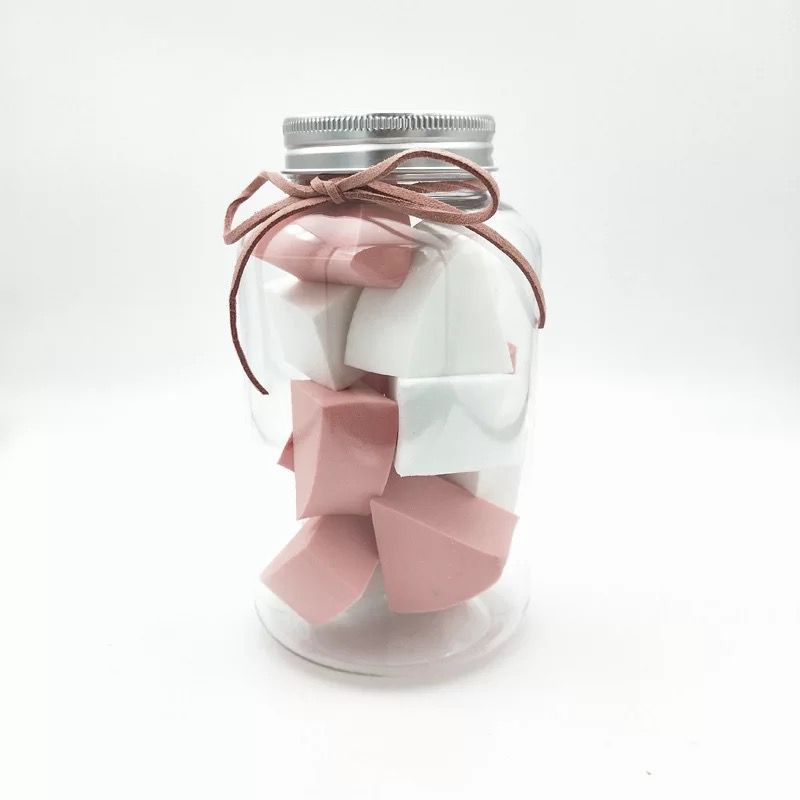 Super Soft Fan-Shaped Non-Latex Puff Set